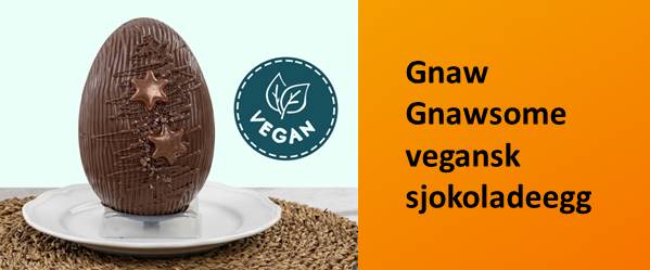 Gnaw Gnawsome vegansk påskeegg