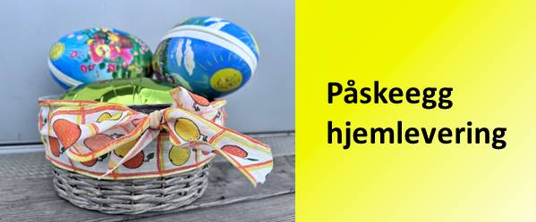 Påskeegg hjemlevering