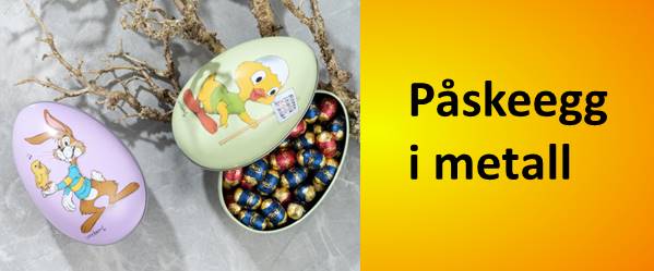 Påskeegg i metall Lasse Åberg