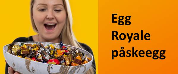 Påskeegg til ansatte Egg Royale