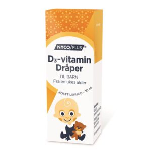 Nycoplus D3-Vitamin Dråper 10 ml