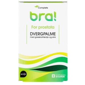 Complete Bra Dvergpalme for Prostata 60 kapsler