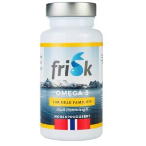 Frisk Omega 3 for hele Familien 60 kapsler