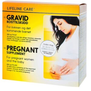 Lifeline Care Gravid Kosttilskudd 30 dagsdoser