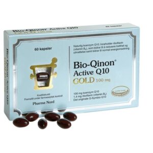 Pharma Nord Bio-Qinon Active Q10 Gold 100 mg 60 kapsler