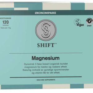 Shift Magnesium 120 tabletter