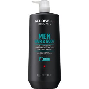 Goldwell Dualsenses Men Hair & Body Hair & Body Shampoo - 1000 ml 4021609028734