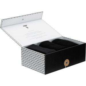 Tufte Giftset Boxer og Socks Sort boxer og sorte crew sokker