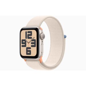 Apple Watch SE (2023) GPS 40mm - Starlight Aluminium Case with Starlight Sport Loop