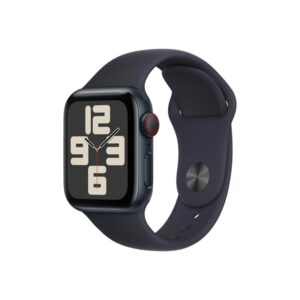Apple Watch SE (2023) GPS + Cellular 40mm - Midnight Aluminium Case with Midnight Sport Band - M/L