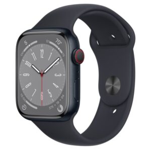 Apple Watch Series 8 GPS + Cellular 45mm Midnight Aluminium Case with Midnight Sport Band