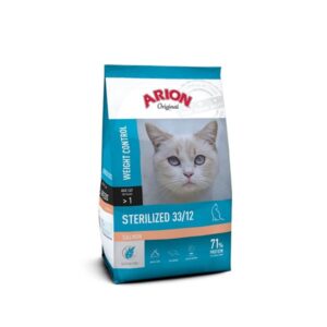 ARION - Cat Food - Original Cat Sterilized - Salmon - 7.5 Kg