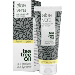 Australian Bodycare Aloe Vera Gel Lemon Myrtle For Irritated Skin, Sunburns And Scratches - 100 ml