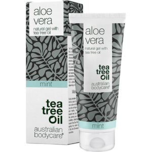 Australian Bodycare Aloe Vera Gel Mint For Irritated Skin, Sunburns And Scratches - 100 ml