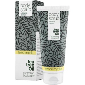 Australian Bodycare Body Scrub Lemon Myrtle Deep Cleansing Scrub With 100% Natural Tea Tree Oil And Lemon Myrtle - 200 ml