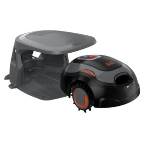 Black & Decker BCRMW123-QW Robotic Lawnmower med Self-clean function & garage 700 m²