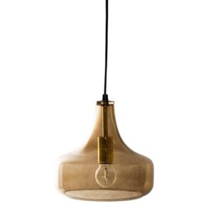 Bloomingville Pendel Glass Ø 25.5 cm - Brown