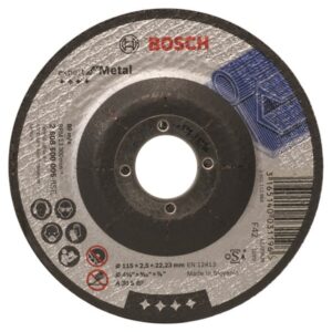 Bosch Kappeskive, krum Expert for Metal A 30 S BF, 115 mm, 2,5 mm