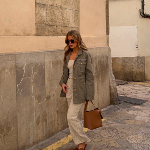 BUBBLEROOM Alexa Utility Jacket Green XS