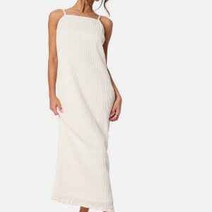 BUBBLEROOM Structure Strap Dress Offwhite M