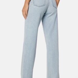 BUBBLEROOM Wide Straight Jeans Light denim 40