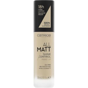 Catrice All Matt Shine Control Make Up 020 N Neutral Nude Beige - 30 ml