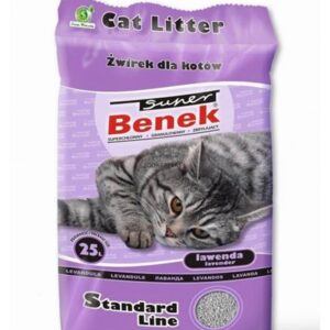 Certech Super Benek Standard Lavender Cat Litter 25L 20kg