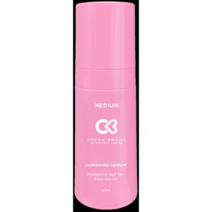 Cocoa Brown Sunshine Serum - Hyaluronic Self-Tan Face Serum Medium - 30 ml