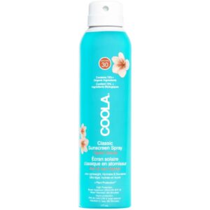 COOLA Classic Spray SPF30 Solspray som fukter huden, vann- og svetteresistent, lukt av kokosnøtt, 148ml - 148 ml