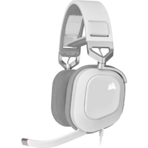 Corsair HS80 RGB USB Premium Gaming Headset - White