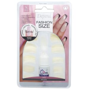 Depend Fashion Size 100pack Square Large