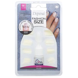 Depend Fashion Size 100pack Square Medium