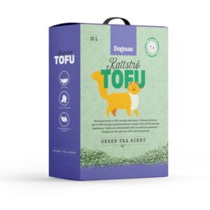 Dogman Catlitter Green Green tea s 10l