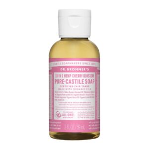 Dr. Bronner's Pure Castile Liquid Soap Cherry Blossom - 60 ml
