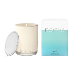 Ecoya Lotus Flower Madison Boxed Jar duftlys 400g, 80t brennetid - 400 g