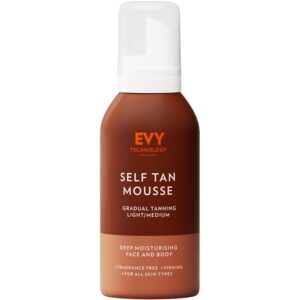 EVY Technology Selftan Face and Body Mousse Light/Medium - 150 ml