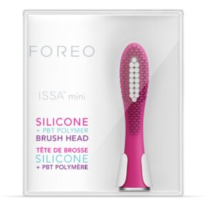 FOREO ISSA Mini Hybrid Brush Head Wild Strawberry Fuchsia - 1 pcs