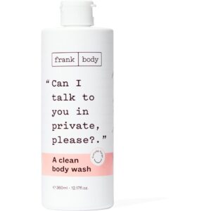 Frank Body Everyday Clean Body Wash Unscented 360 ml