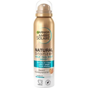 Garnier Ambre Solaire Natural Bronzer Self tan Mist Body - 150 ml