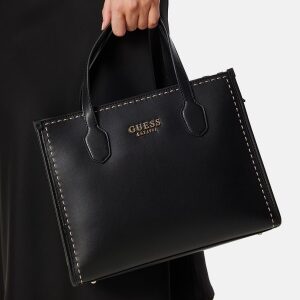 Guess Silvana 2 Compartment Tote BLA Black One size