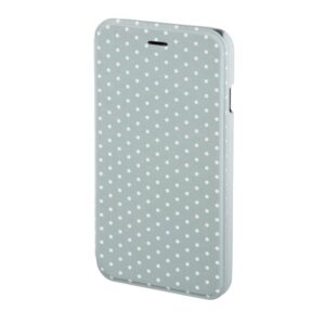 Hama "Luminous Dots" Booklet Case for Apple iPhone 6/6s grey/white