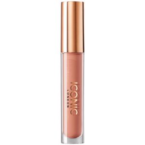 ICONIC London Lip Plumping Gloss Nearly Nude -Soft Taupe - 5 ml