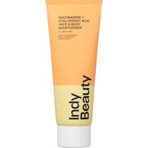 Indy Beauty Niacinamide + Hyaluronic Acid Face & Body Moisturiser 200 ml