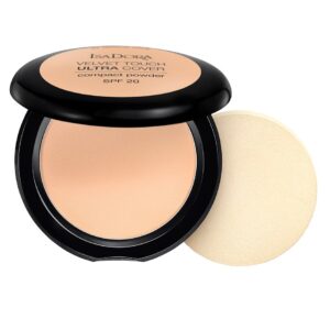 IsaDora Velvet Touch Ultra Cover Compact Powder SPF20 Warm Vanilla - 7.5 g