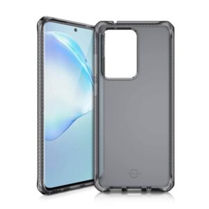 ITSKINS Cover for Samsung Galaxy S20 Ultra. Transparent Black