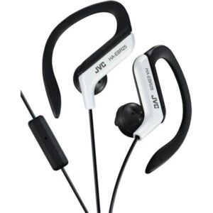 JVC in-ear sports headphones with remote control and microphone