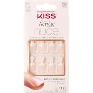 Kiss Salon Acrylic Nude Nails Breathtaking