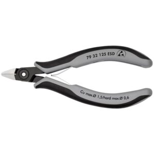 KNIPEX Presisjons-elektronikk-sidekutter ESD