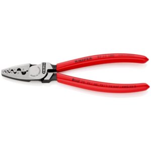 KNIPEX Presstenger for endehylser, Med pressdor