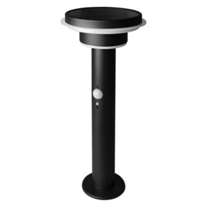 LEDVANCE Endura Style Solar Double Circle Post Double Circle 40CM 6W, black